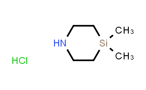 CAS No. 130596-62-2, 4,4-Dimethyl-1,4-azasilinane hydrochloride