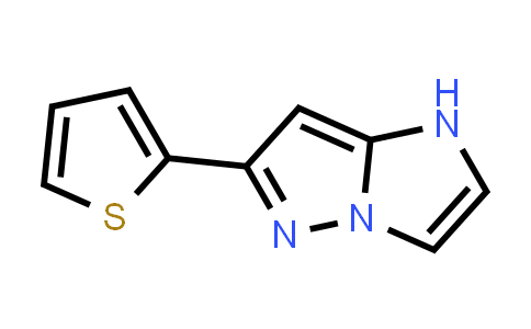 CAS No. 130598-89-9, 6-(Thiophen-2-yl)-1H-imidazo[1,2-b]pyrazole