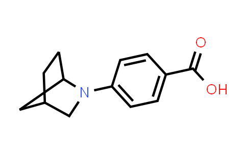 CAS No. 1306037-29-5, 4-(2-Azabicyclo[2.2.1]heptan-2-yl)benzoic acid