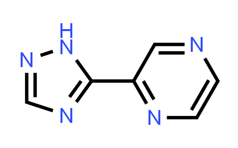 CAS No. 130612-31-6, 2-(1H-1,2,4-Triazol-5-yl)pyrazine