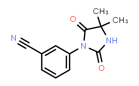 CAS No. 1306198-75-3, 3-(4,4-Dimethyl-2,5-dioxoimidazolidin-1-yl)benzonitrile