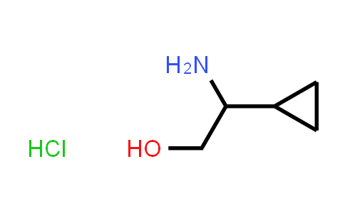 CAS No. 1306603-98-4, 2-Amino-2-cyclopropylethan-1-ol hydrochloride