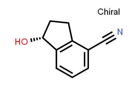 CAS No. 1306763-24-5, (1R)-1-Hydroxy-2,3-dihydro-1H-indene-4-carbonitrile