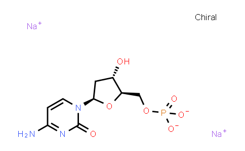 CAS No. 13085-50-2, Sodium ((2R,3S,5R)-5-(4-amino-2-oxopyrimidin-1(2H)-yl)-3-hydroxytetrahydrofuran-2-yl)methyl phosphate