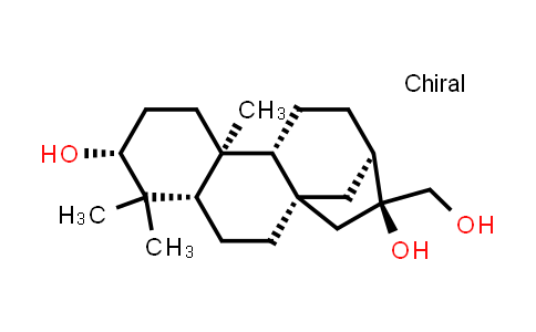 CAS No. 130855-22-0, 1H-2,10a-Ethanophenanthrene, kaurane-3,16,17-triol deriv.