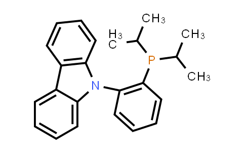 CAS No. 1308652-65-4, 9-[2-[Bis(1-methylethyl)phosphino]phenyl]-9H-carbazole