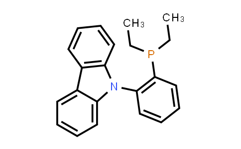 CAS No. 1308652-66-5, 9-[2-(Diethylphosphino)phenyl]-9H-carbazole