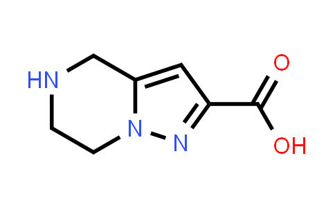 CAS No. 1309128-62-8, 4,5,6,7-Tetrahydropyrazolo[1,5-a]pyrazine-2-carboxylic acid