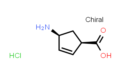 CAS No. 130931-85-0, (1R,4S)-4-Aminocyclopentane-2-encarboxylic acid hydrochloride