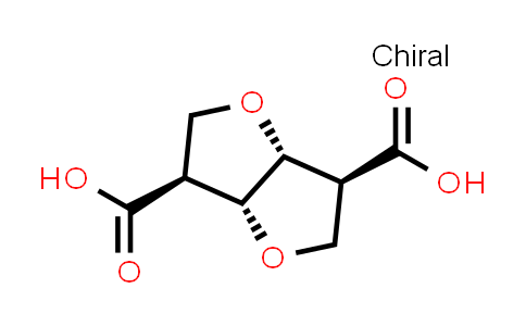 CAS No. 1309611-88-8, (3S,3aR,6S,6aR)-Hexahydrofuro[3,2-b]furan-3,6-dicarboxylic acid
