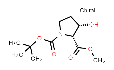 MC517056 | 130966-41-5 | 1-tert-Butyl 2-methyl (2R,3S)-3-hydroxypyrrolidine-1,2-dicarboxylate