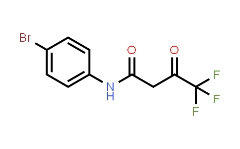 CAS No. 1309681-73-9, N-(4-Bromophenyl)-4,4,4-trifluoro-3-oxobutanamide