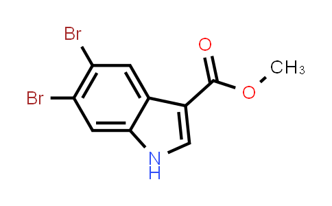 CAS No. 1309792-72-0, Methyl 5,6-dibromo-1H-indole-3-carboxylate