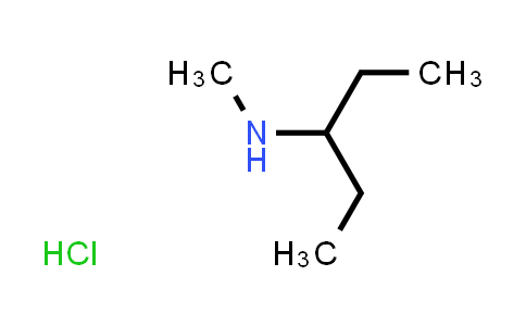 CAS No. 130985-81-8, N-methylpentan-3-amine hydrochloride