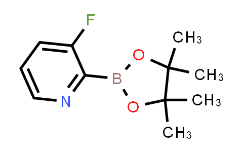 CAS No. 1309982-68-0, 3-Fluoro-2-(4,4,5,5-tetramethyl-1,3,2-dioxaborolan-2-yl)pyridine