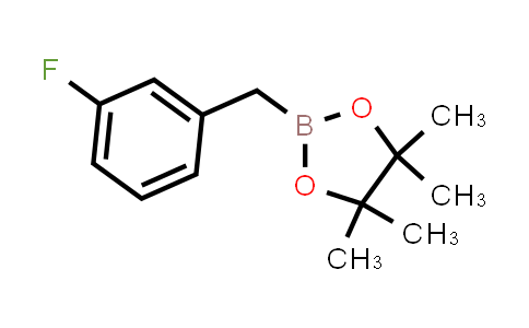 CAS No. 1310048-95-3, 3-Fluorophenylmethylboronic acid pinacol ester