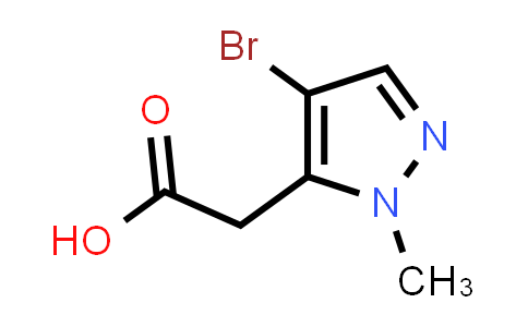 CAS No. 1310379-31-7, 2-(4-Bromo-1-methyl-1H-pyrazol-5-yl)acetic acid