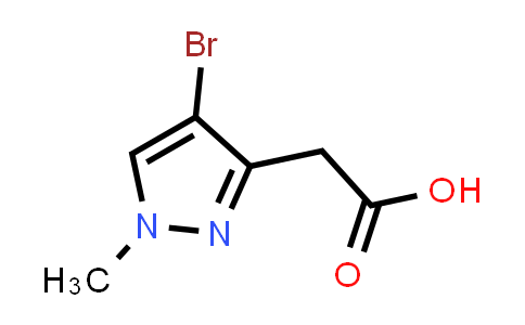 CAS No. 1310379-41-9, 2-(4-Bromo-1-methyl-1H-pyrazol-3-yl)acetic acid