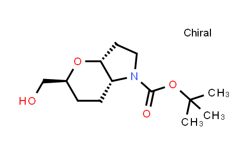 CAS No. 1310381-24-8, tert-Butyl (3aR,5S,7aR)-5-(hydroxymethyl)hexahydropyrano[3,2-b]pyrrole-1(2H)-carboxylate