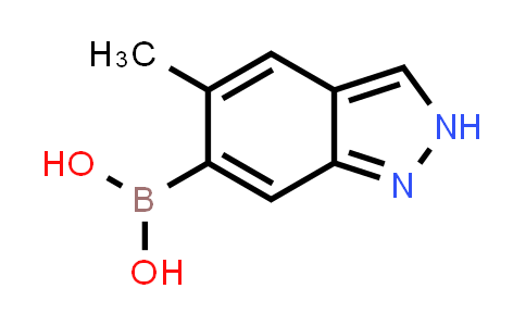 CAS No. 1310383-42-6, (5-Methyl-2H-indazol-6-yl)boronic acid