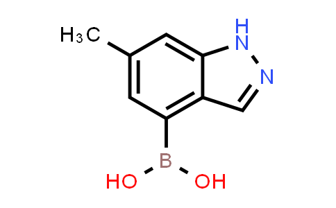 CAS No. 1310383-73-3, (6-Methyl-1H-indazol-4-yl)boronic acid
