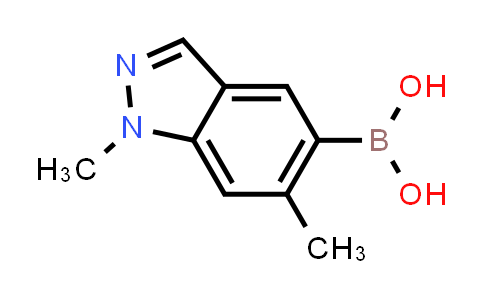 CAS No. 1310383-74-4, (1,6-Dimethyl-1H-indazol-5-yl)boronic acid