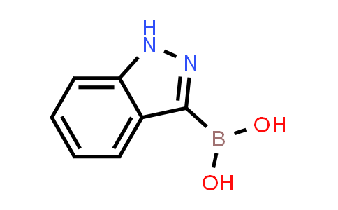 CAS No. 1310383-95-9, (1H-Indazol-3-yl)boronic acid