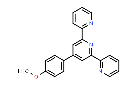CAS No. 13104-56-8, 4'-(4-Methoxyphenyl)-2,2':6',2''-terpyridine