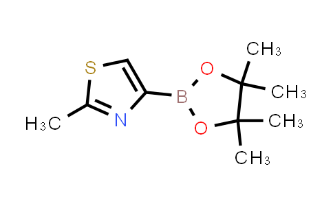 CAS No. 1310404-96-6, 2-Methyl-4-(4,4,5,5-tetramethyl-1,3,2-dioxaborolan-2-yl)thiazole