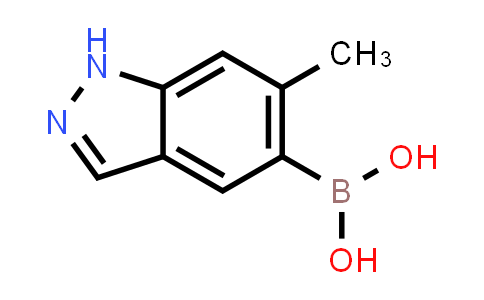CAS No. 1310405-35-6, (6-Methyl-1H-indazol-5-yl)boronic acid
