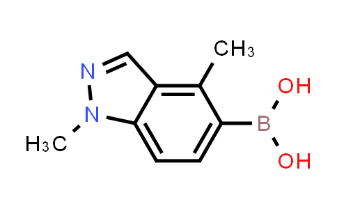 CAS No. 1310405-36-7, (1,4-Dimethyl-1H-indazol-5-yl)boronic acid