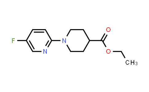 CAS No. 1310820-59-7, Ethyl 1-(5-fluoropyridin-2-yl)piperidine-4-carboxylate