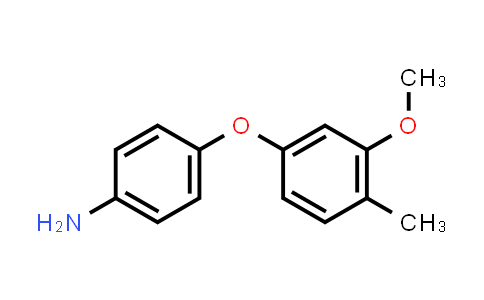 CAS No. 1311137-85-5, 4-(3-Methoxy-4-methylphenoxy)aniline