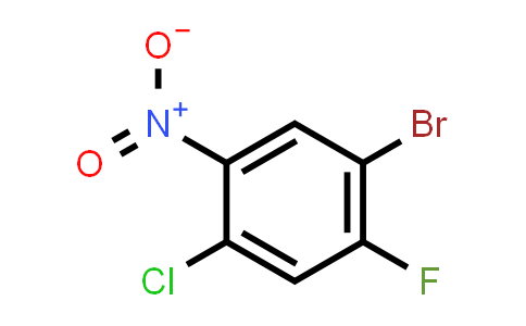 CAS No. 1311197-88-2, 1-Bromo-4-chloro-2-fluoro-5-nitrobenzene