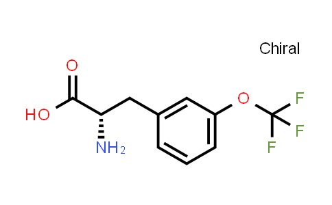CAS No. 131123-44-9, (S)-2-Amino-3-(3-(trifluoromethoxy)phenyl)propanoic acid