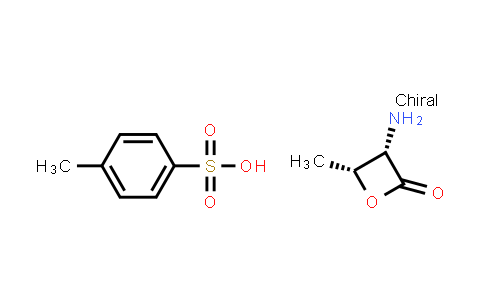 CAS No. 131131-06-1, (3S,4R)-3-Amino-4-methyloxetan-2-one; 4-methylbenzene-1-sulfonic acid