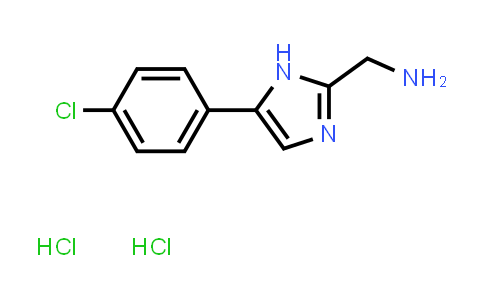 CAS No. 1311317-73-3, (5-(4-Chlorophenyl)-1H-imidazol-2-yl)methanamine dihydrochloride
