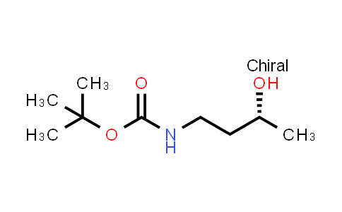 CAS No. 1311369-01-3, tert-Butyl (R)-(3-hydroxybutyl)carbamate
