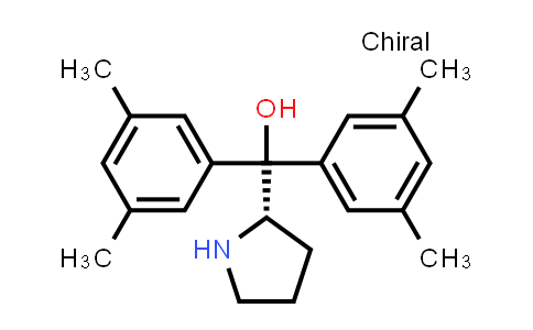 CAS No. 131180-63-7, (S)-Bis(3,5-dimethylphenyl)(pyrrolidin-2-yl)methanol