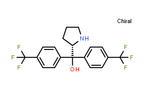 CAS No. 131180-65-9, (S)-Pyrrolidin-2-ylbis(4-(trifluoromethyl)phenyl)methanol