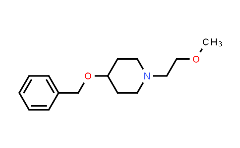 CAS No. 1311910-82-3, 4-(Benzyloxy)-1-(2-methoxyethyl)piperidine