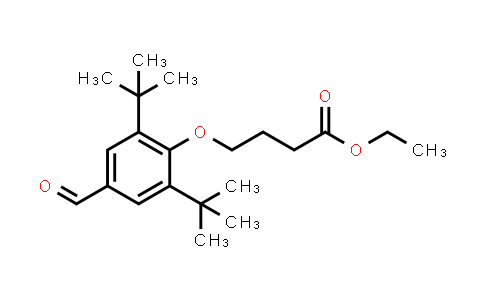 CAS No. 1311982-89-4, Butanoic acid, 4-[2,6-bis(1,1-dimethylethyl)-4-formylphenoxy]-, ethyl ester