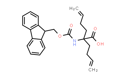 CAS No. 1311992-98-9, 2-((((9H-Fluoren-9-yl)methoxy)carbonyl)amino)-2-(but-3-en-1-yl)hex-5-enoic acid