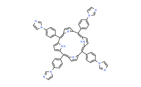 CAS No. 1311998-62-5, 5,10,15,20-Tetrakis(4-(1H-imidazol-1-yl)phenyl)porphyrin