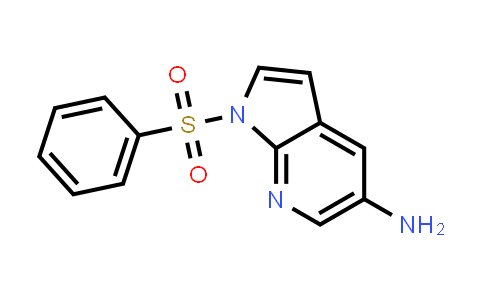 CAS No. 1312020-01-1, 1-(Phenylsulfonyl)-1H-pyrrolo[2,3-b]pyridin-5-amine