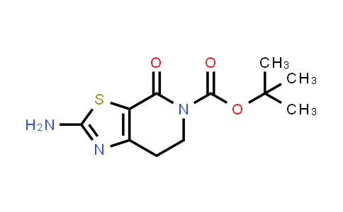 CAS No. 1312412-88-6, tert-Butyl 2-amino-4-oxo-6,7-dihydrothiazolo[5,4-c]pyridine-5(4H)-carboxylate
