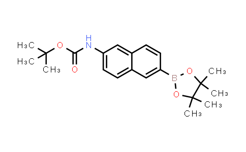 MC517249 | 1312611-41-8 | (6-((tert-Butoxycarbonyl)amino)naphthalen-2-yl)boronic acid pinacol ester