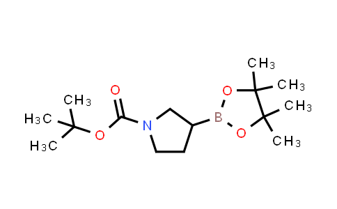 CAS No. 1312712-22-3, tert-Butyl 3-(4,4,5,5-tetramethyl-1,3,2-dioxaborolan-2-yl)pyrrolidine-1-carboxylate