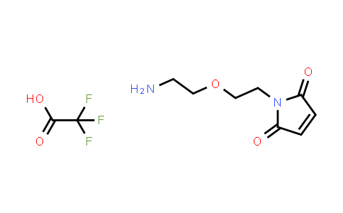 CAS No. 131274-17-4, 1-(2-(2-Aminoethoxy)ethyl)-1H-pyrrole-2,5-dione 2,2,2-trifluoroacetate