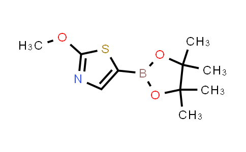CAS No. 1312765-17-5, 2-Methoxy-5-(4,4,5,5-tetramethyl-1,3,2-dioxaborolan-2-yl)-1,3-thiazole